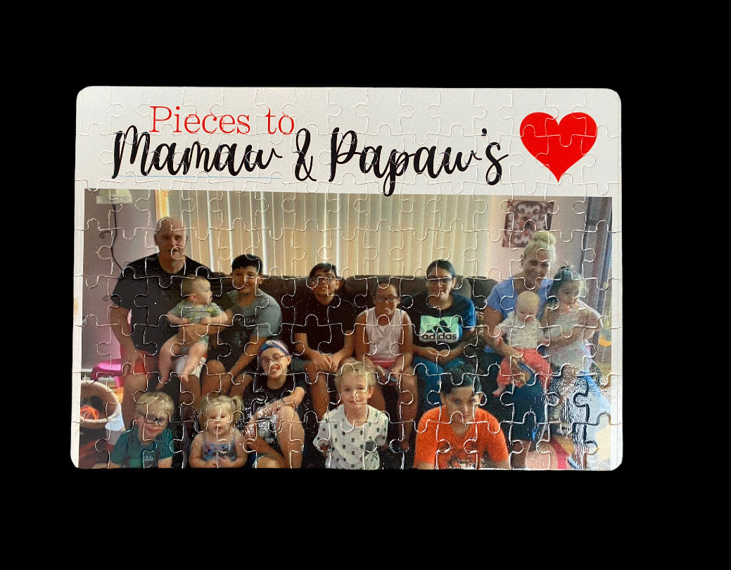 120 piece personalized puzzle