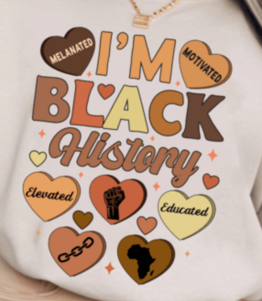 I'm black history