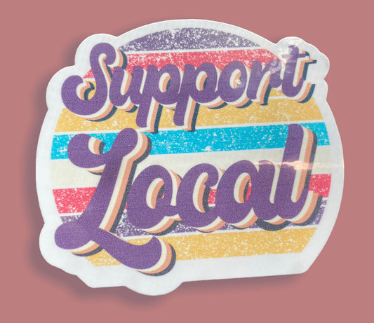 Support local