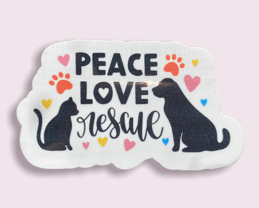 Peace love rescue